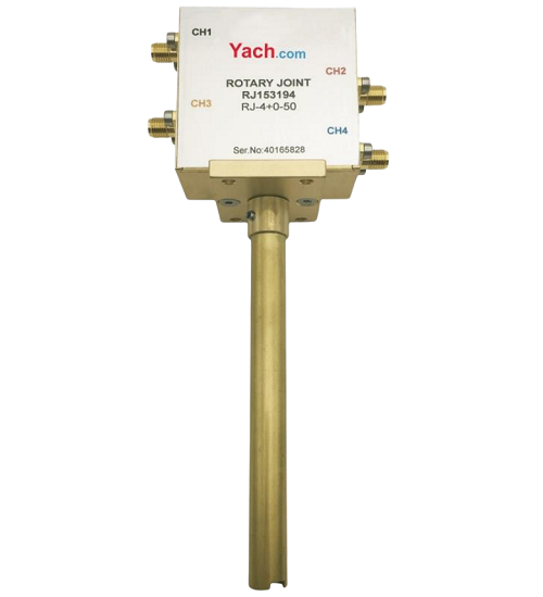 DC to 2.2 GHz 4 Channels Rotary Joints Style L, Average Power 5 Watts, CH1 to CH4: SMA 50 Ohms, PN: RJ153194, $2999