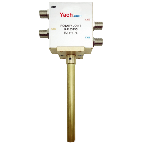 DC to 2.2 GHz 4 Channels Rotary Joints Style L, Average Power 5 Watts, CH1 to CH4: F 75 Ohms, PN: RJ153195, $2999