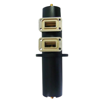 3 Channels Rotary Joints, CH1: 13.5-14.6GHz, CH2: DC-13GHz, CH3: DC-4.5GHz, Average Power 500 Watts max, CH1: UBR120 Flange, CH2 to CH3: SMA Female, PN: RJ153175, $2999